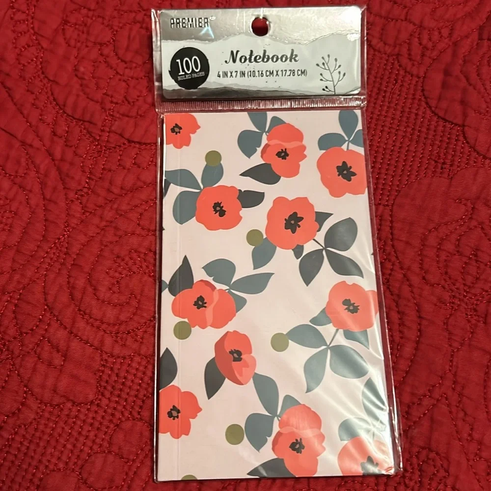 Floral notebook 👑